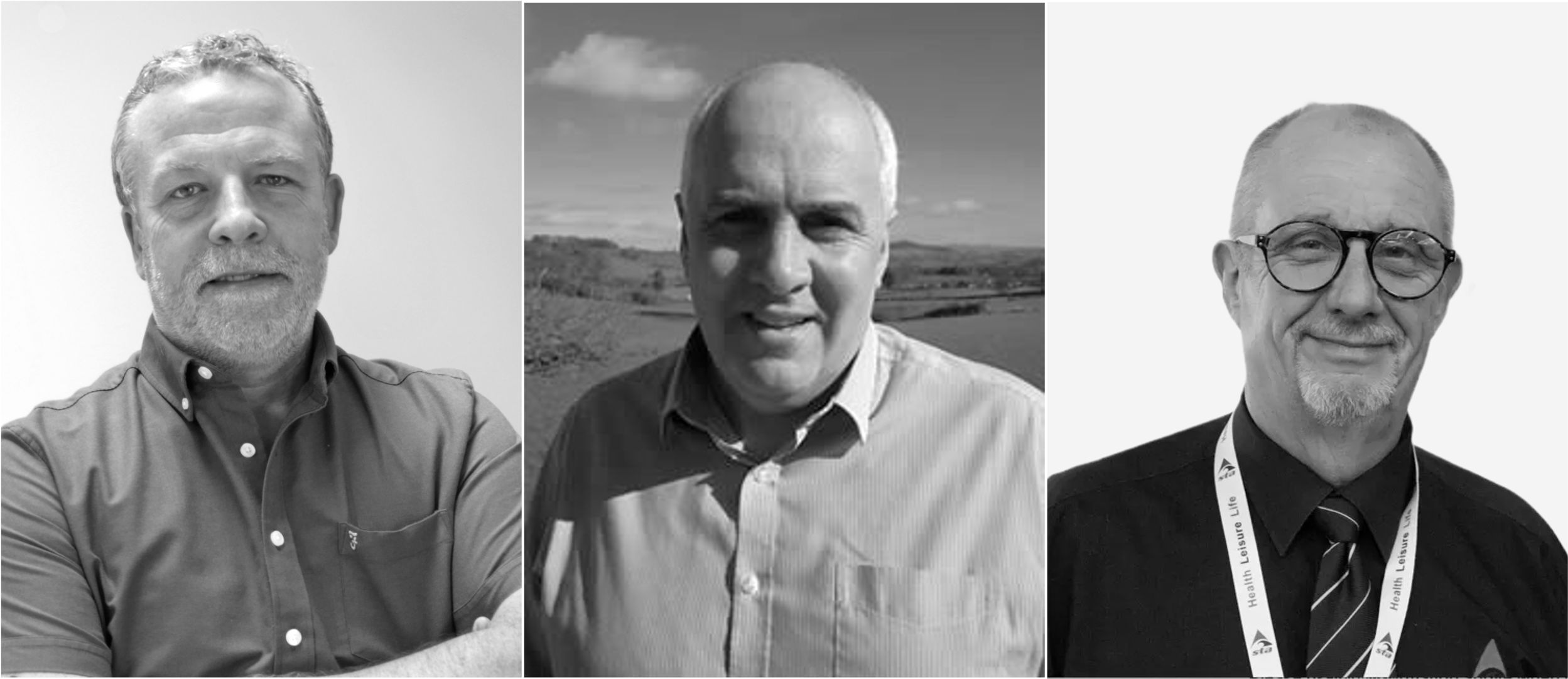 Photo's of POC founders Andrew Gaffey, Martyn Hardy and Robbie Phillips